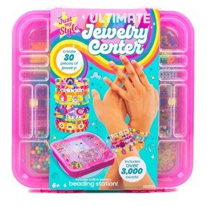 Just My Style Ultimate Plastic Jewelry Center Over 3,000 Beads